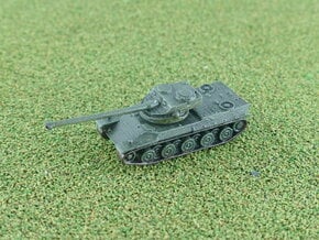 French AMX-50 medium Tank (early) 1/285 6mm in Tan Fine Detail Plastic