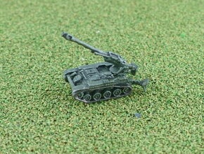 French AMX 13 F3 155mm SPG 1/285 6mm in Tan Fine Detail Plastic
