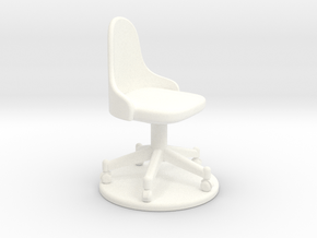 Time Tunnel Chair in White Processed Versatile Plastic