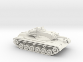 1/48 Scale M60A2 Patton Tank 152mm in White Natural Versatile Plastic