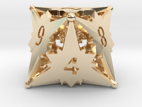 D8 Balanced - Starlight (Gold Plated) in 14k Gold Plated Brass