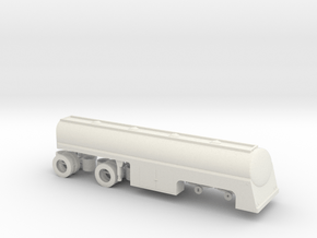 1/43 Fruehauf Tanker Duel Movie IXO Pete w wheels in White Natural Versatile Plastic