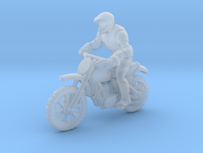 MX Bike Rider 1:160 N in Tan Fine Detail Plastic