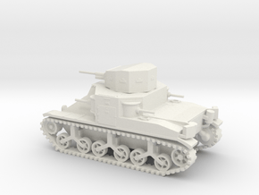 1/48 Scale M2 Medium Tank in White Natural Versatile Plastic