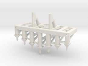 Gothic Plow in White Natural Versatile Plastic