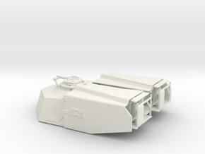 1/48 Scale ABV M1 Turret in White Natural Versatile Plastic