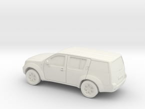 1/43 2004-13 Nissan Pathfinder in White Natural Versatile Plastic