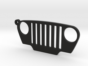 Jeep Wrangler TJ (1997-2006) REPLICA - dim. 3.7" in Black Natural Versatile Plastic