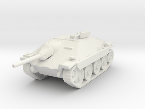 Jagdpanzer 38(t) mid 1/120 in White Natural Versatile Plastic