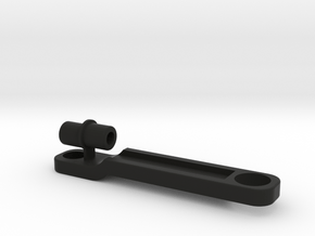 Adjustable receiver connector AGM MP40 in Black Natural Versatile Plastic