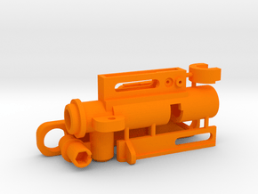 AGM MP40 Hop-Up & Upgrade in Orange Processed Versatile Plastic