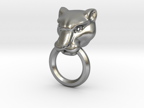 Panther in Natural Silver: Medium