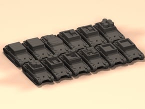 6mm Pz.I Munitionsschlepper in Tan Fine Detail Plastic