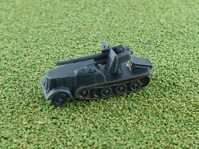 SdKfz. 8 12to Prime Mover with 8,8cm SPG 1/285 6mm in Smooth Fine Detail Plastic