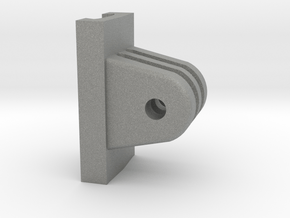 10mm Dovetail GoPro Mount/Adapter (Low Profile) in Gray PA12