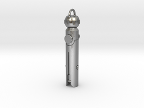 AHSK 2 keychain in Natural Silver: Medium