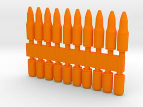 20 x Cartridges in Orange Processed Versatile Plastic
