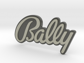 bally badge - 3 inch wide - coloured in Glossy Full Color Sandstone
