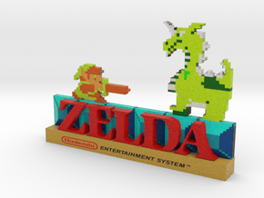 The legend of Zelda eco in Natural Full Color Sandstone