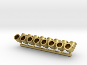 Plumbing Fitting 01.1:24 Scale  in Natural Brass