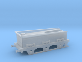 N gauge LCDR Europa tender - no chassis in Tan Fine Detail Plastic