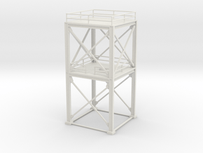 'S Scale' - 16' x 16'  LO Structure - Modified in White Natural Versatile Plastic