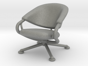 Miniature Citizen Lowback - Konstantin Grcic in Gray PA12: 1:12