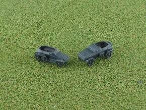 SdKfz 247A+B Set of 5 1/285 6mm in Smooth Fine Detail Plastic