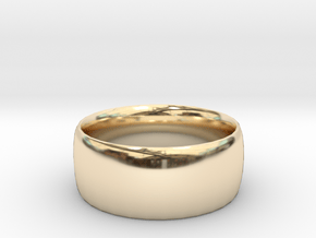 Plain Ring in 14K Yellow Gold
