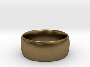 Plain Ring in Natural Bronze