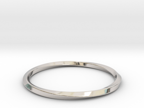 Mobius Bracelet - 360 in Platinum: Extra Small