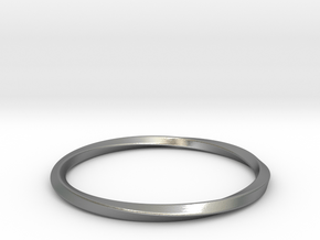 Mobius Bracelet - 360 in Natural Silver: Extra Small