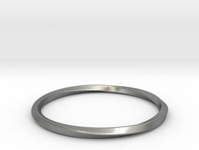Mobius Bracelet - 360 in Natural Silver: Large