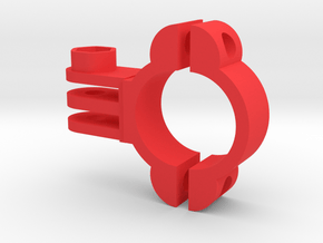  Bike Mount 24mm for GoPro (all Models) in Red Processed Versatile Plastic