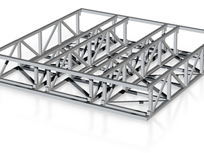 'S Scale' - 20' Conveyor Bridge Section in Tan Fine Detail Plastic