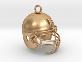 American football NFL helmet 2009290125 in Natural Bronze