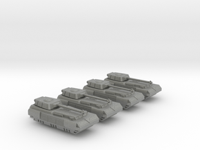 285 Scale Romulan Cassowary-T Tanks MGL in Gray PA12