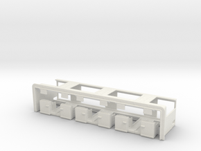 Airport Check-In Counter 1/160 in White Natural Versatile Plastic