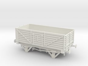 7 Plank Wagon V2 Bachmann in White Natural Versatile Plastic