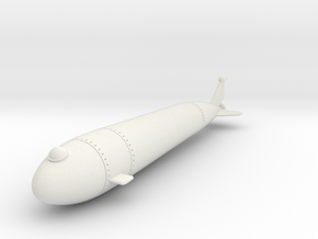 (1:144) Walter kleinst u-bootprojekt schwertwal 2 in White Natural Versatile Plastic