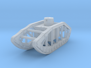 Pioneer Skeleton tank WW1 in Smoothest Fine Detail Plastic: 1:160 - N