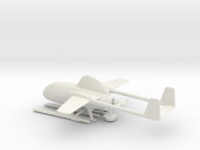 McDonnell Model 82 (XV-1) in White Natural Versatile Plastic: 1:64 - S