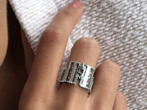 Naples Maschio Angioino Ring in Natural Silver: 7 / 54