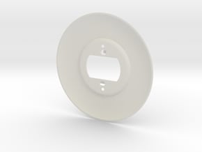 Remote Stat Plate MK2 in White Natural Versatile Plastic