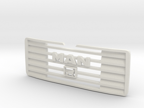 1/14 1:14 MAN F 90 Grille in White Natural Versatile Plastic