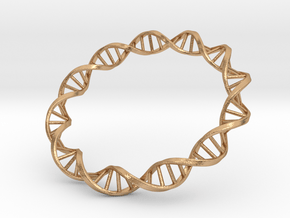 DNA Bracelet in Natural Bronze: Extra Small