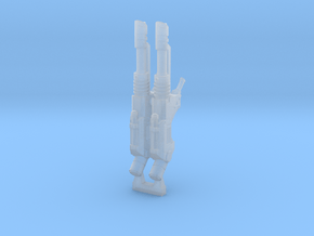 LasCannon - Shoulder Mounted x2 in Smooth Fine Detail Plastic