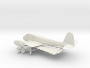 Messerschmitt Me 410 Hornisse in White Natural Versatile Plastic: 1:50
