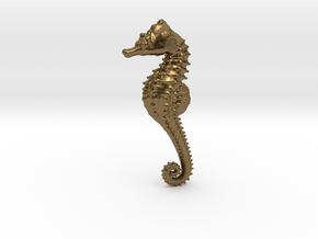 Seahorse in Natural Bronze