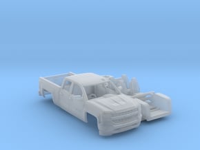 Chevy Silverado 1-72 Scale in Tan Fine Detail Plastic